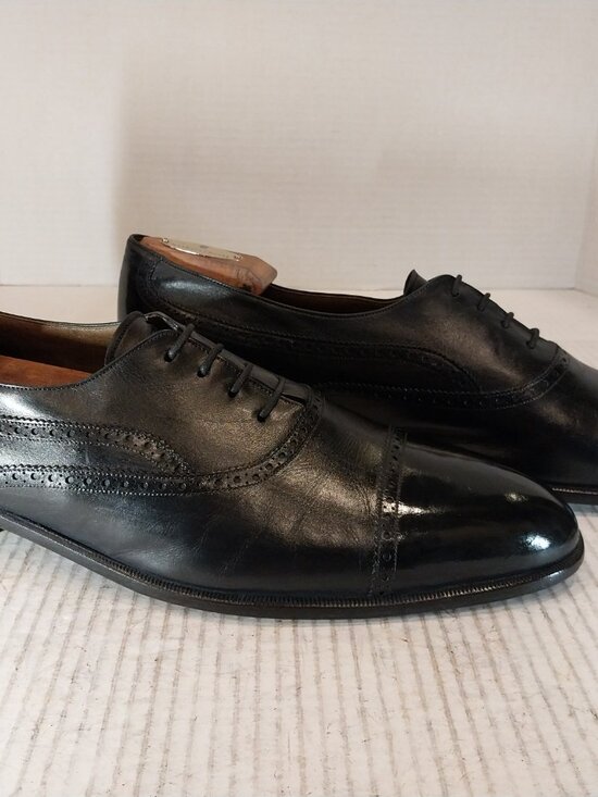 BALLY men\'s (SAVE $1100) size 14 N black Oxford. main image 6